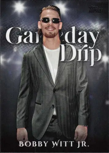 Bobby Witt Jr. baseball card from 2025 Topps Celebration Gameday Drip set