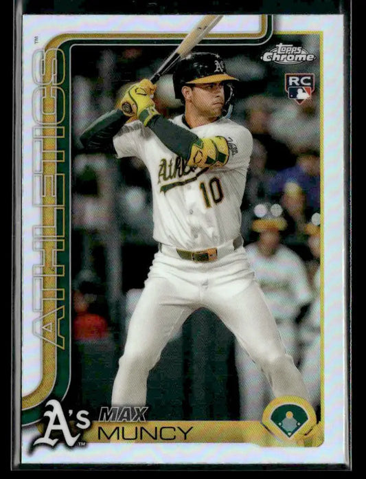 2025 Topps Chrome #221 Max Muncy Refractors - Trading Cards