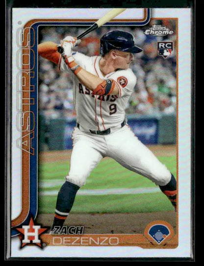 2025 Topps Chrome #294 Zach Dezenzo Refractors - Trading Cards