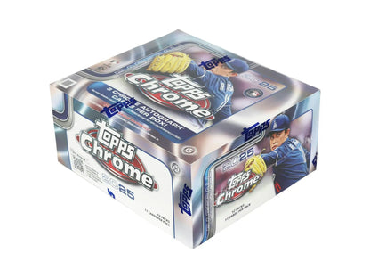 Sealed 2025 Topps Chrome Baseball Hobby Jumbo Box of cards at Columbia Sports Cards
