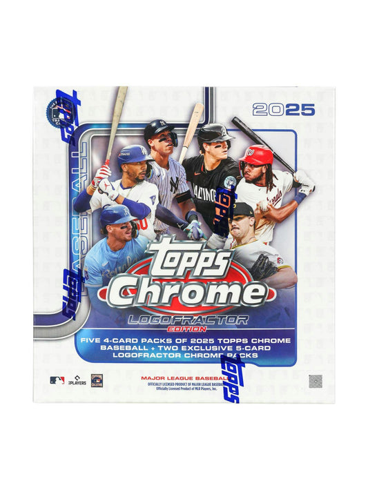 2025 Topps Chrome Baseball Logofractor Edition Box | Columbia Sports Cards