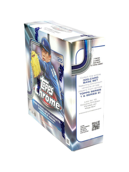 2025 Topps Chrome Baseball Mega Box | Columbia Sports Cards