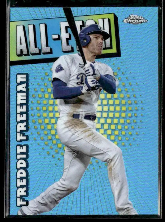 2025 Topps Chrome #CAE-11 Freddie Freeman Chrome All-Etch - Trading Card