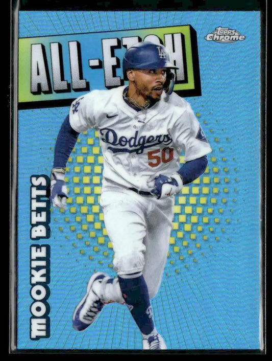 2025 Topps Chrome #CAE-9 Mookie Betts Chrome All-Etch - Trading Card