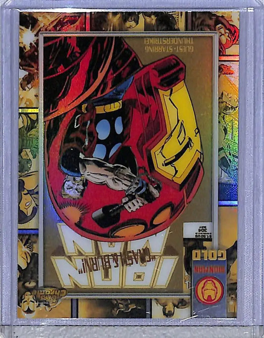 Marvel Trading Card from 2025 Topps Chrome Iron Man Gold #IM-6 NM-MT