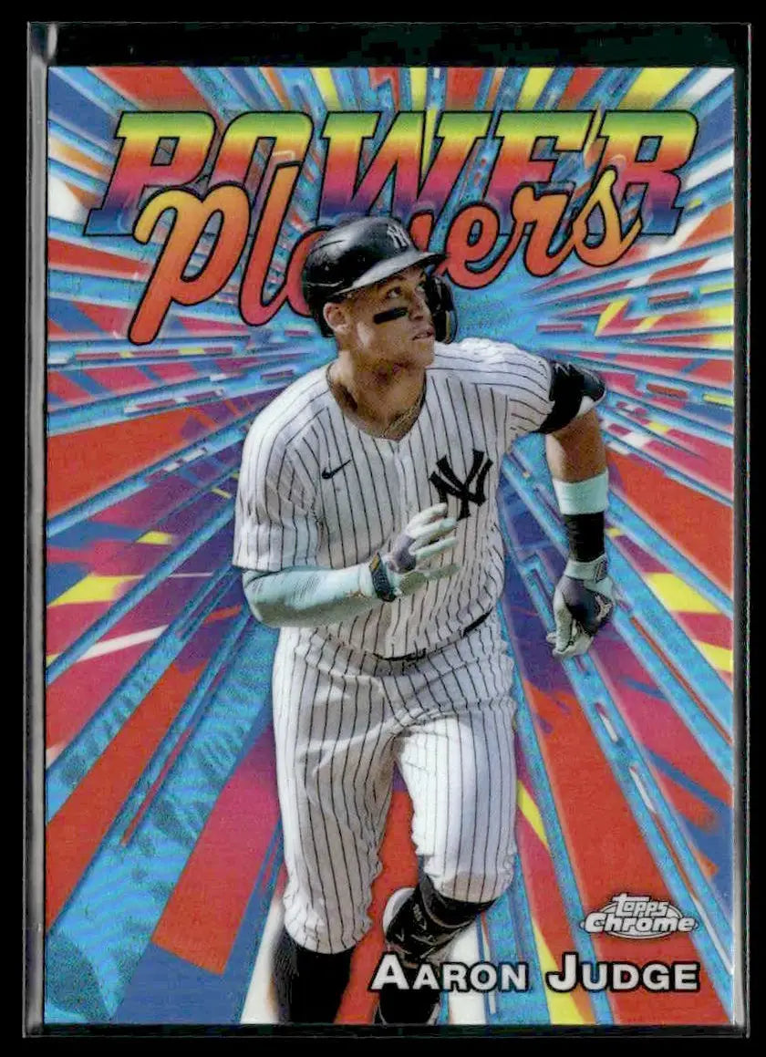 2025 Topps Chrome #PP-1 Aaron Judge Power Players - Trading Card