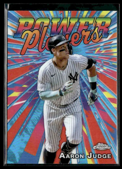2025 Topps Chrome #PP-1 Aaron Judge Power Players - Trading Card