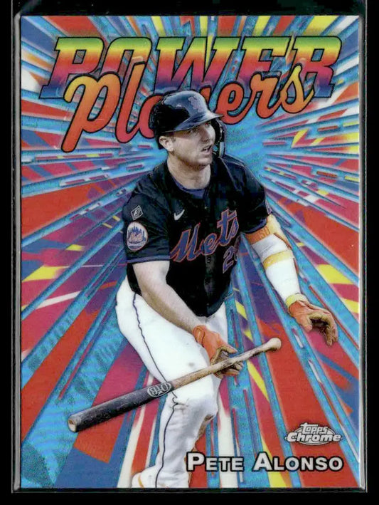2025 Topps Chrome #PP-12 Pete Alonso Power Players - Trading Card