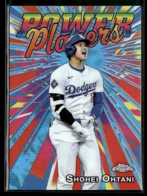 2025 Topps Chrome #PP-25 Shohei Ohtani Power Players - Trading Card