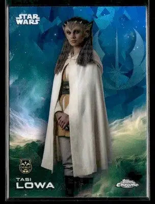2025 Topps Chrome Sapphire Edition Star Wars #175 Tasi Lowa Debut