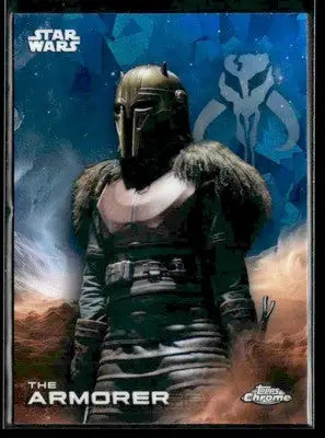 2025 Topps Chrome Sapphire Edition Star Wars #178 The Armorer