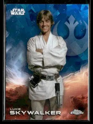2025 Topps Chrome Sapphire Edition Star Wars #83 Luke Skywalker