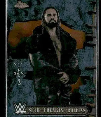 2025 Topps Chrome WWE x Cactus Jack #17 Seth ’Freakin’ Rollins