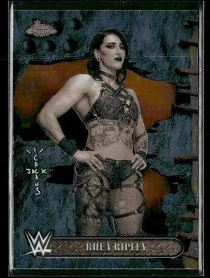 2025 Topps Chrome WWE x Cactus Jack #2 Rhea Ripley