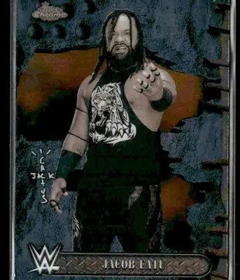 2025 Topps Chrome WWE x Cactus Jack #48 Jacob Fatu