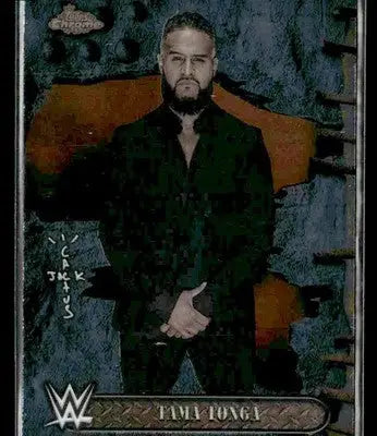 2025 Topps Chrome WWE x Cactus Jack #65 Tama Tonga