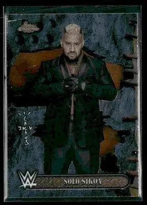 2025 Topps Chrome WWE x Cactus Jack #77 Solo Sikoa