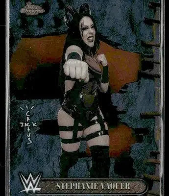 2025 Topps Chrome WWE x Cactus Jack #79 Stephanie Vaquer