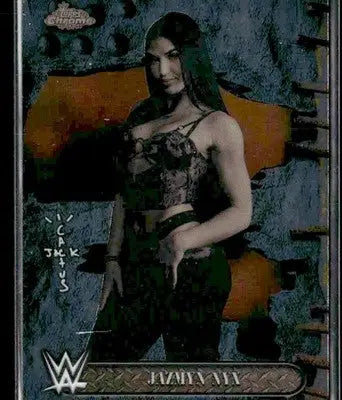 2025 Topps Chrome WWE x Cactus Jack #91 Jazmyn Nyx