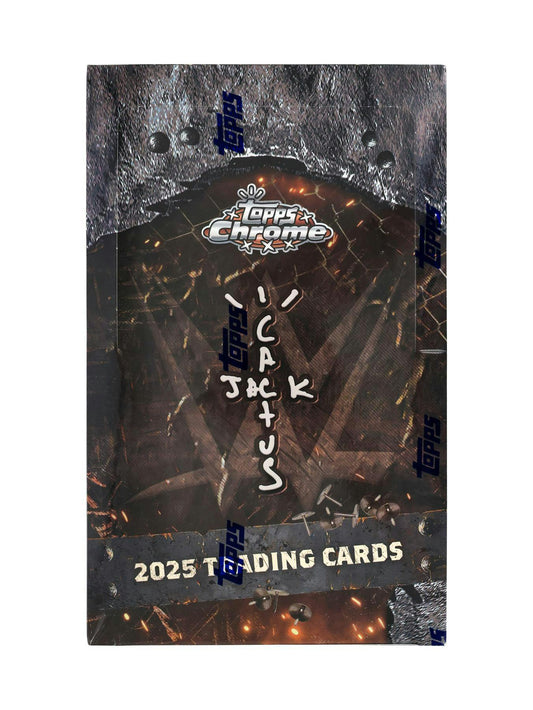 2025 Topps Chrome WWE x Cactus Jack Hobby Box | Columbia Sports Cards