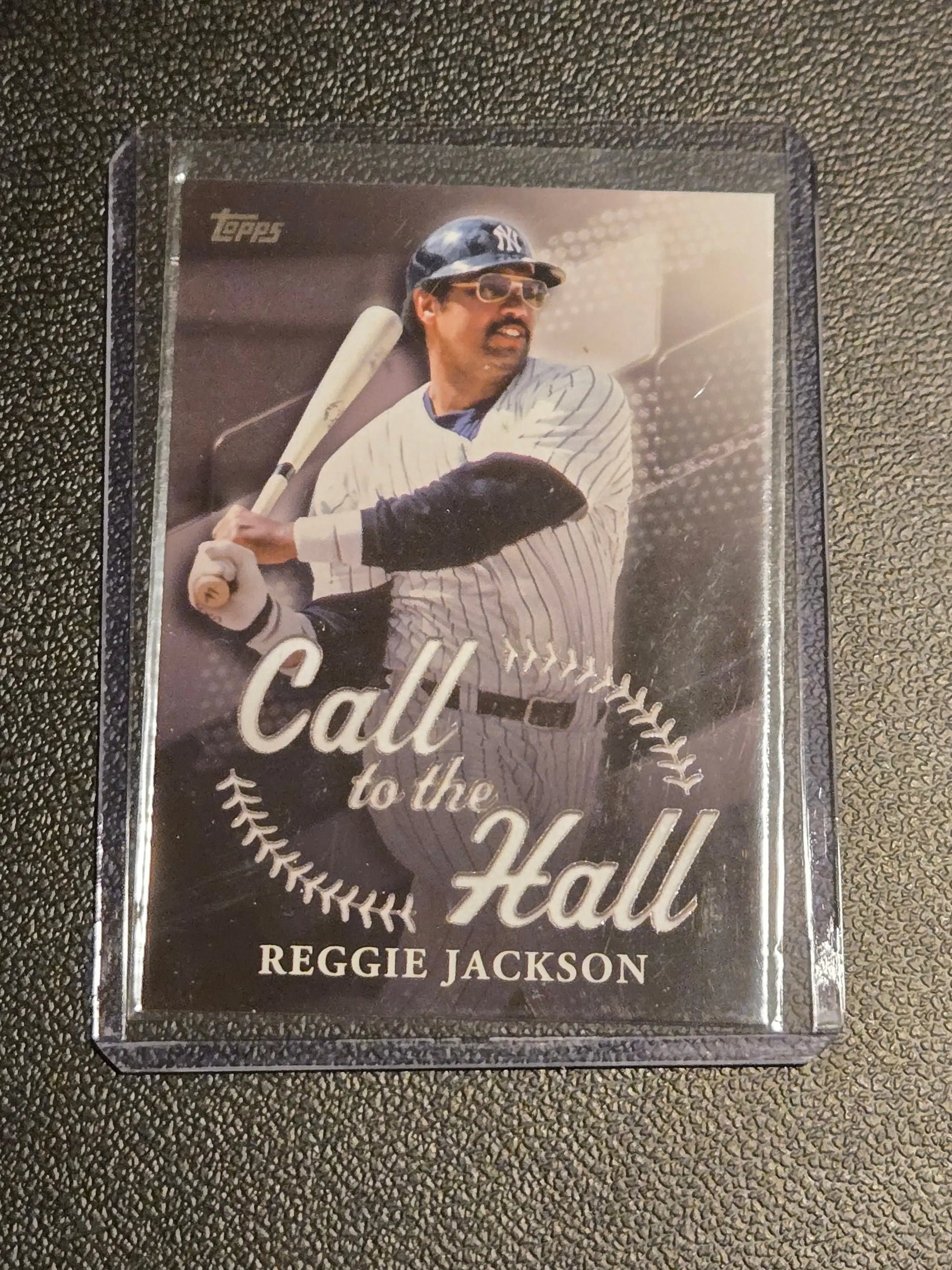 Reggie Jackson baseball trading card in plastic sleeve from 2025 Topps #CTH-16