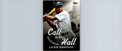 Jackie Robinson baseball card from 2025 Topps Call to the Hall series
