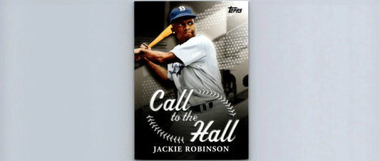 Jackie Robinson baseball card from 2025 Topps Call to the Hall series