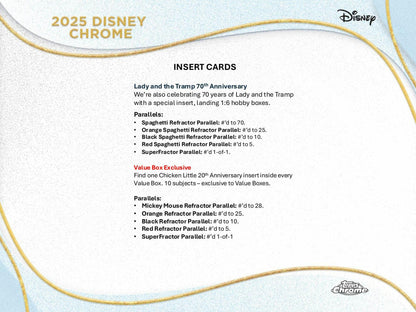 2025 Topps Disney Chrome 7-Pack Blaster Box | Columbia Sports Cards