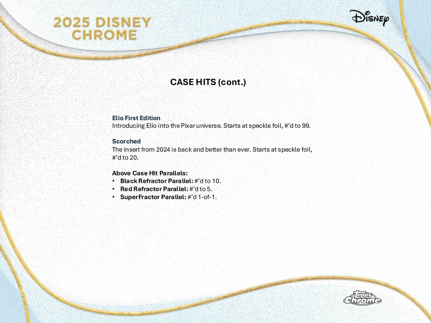 2025 Topps Disney Chrome Hobby Box | Columbia Sports Cards