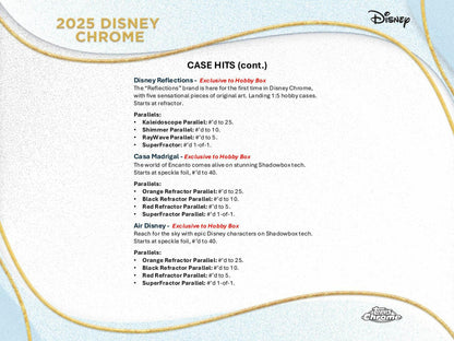 2025 Topps Disney Chrome Hobby Box | Columbia Sports Cards