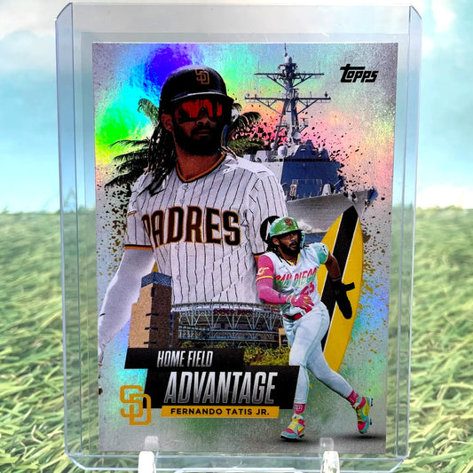 2025 Topps Fernando Tatis Jr. Home Field Advantage San Diego Padres baseball card