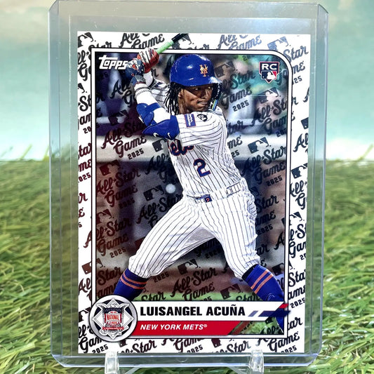 Luisangel Acuna baseball card from 2025 Topps MLB All Star Game for New York Mets