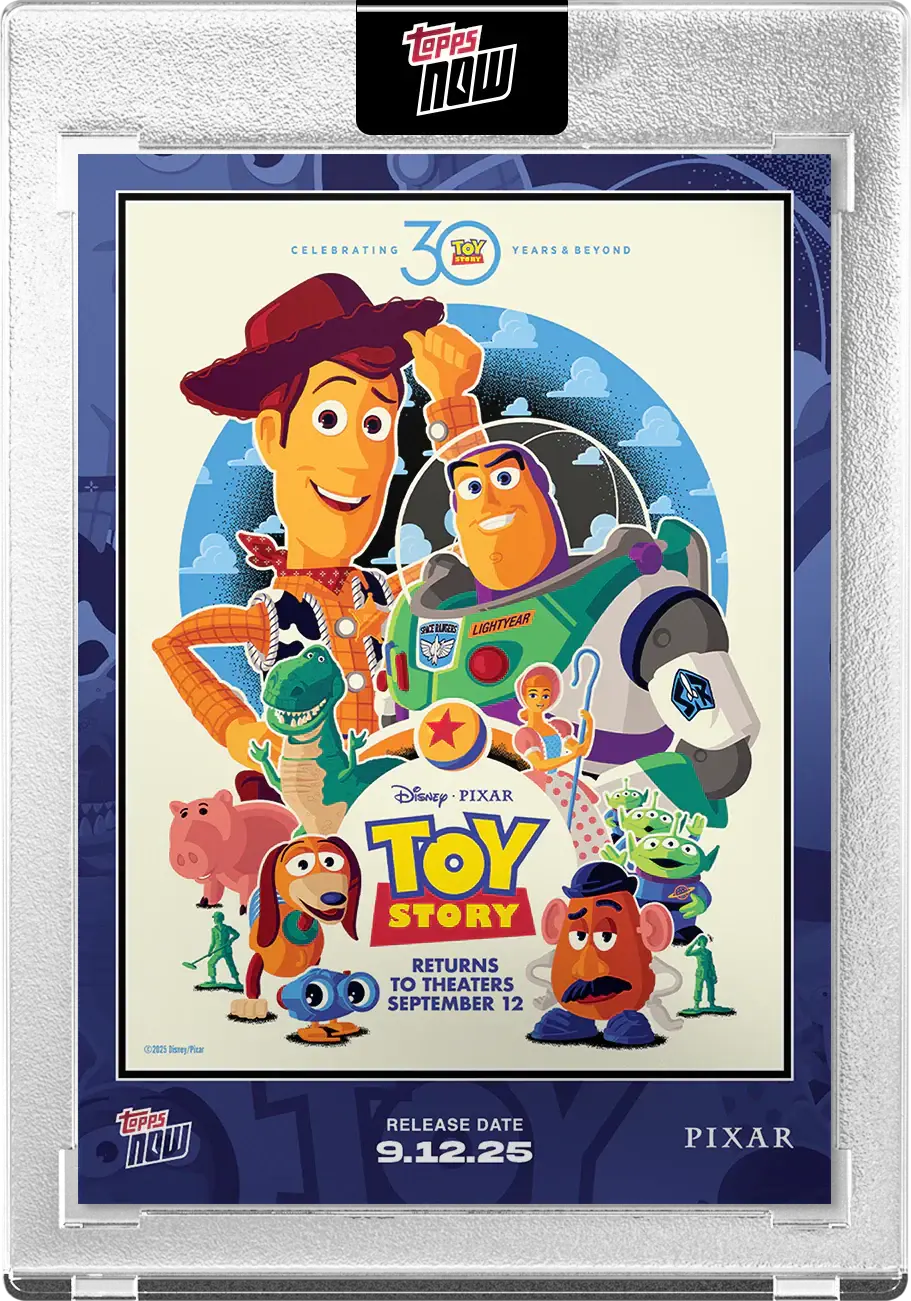 2025 Topps Now Disney Toy Story 30th Anniversary TS01 - Collectible Card