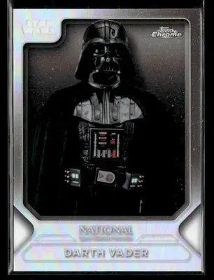 2025 Topps NSCC Exclusive #SW-1 Darth Vader Refractor - Trading Card
