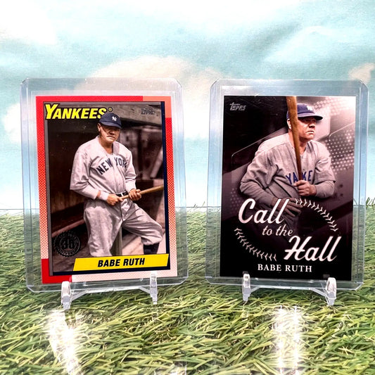 2025 Topps Series 1 Babe Ruth 35th Anniversary baseball cards lot of 2