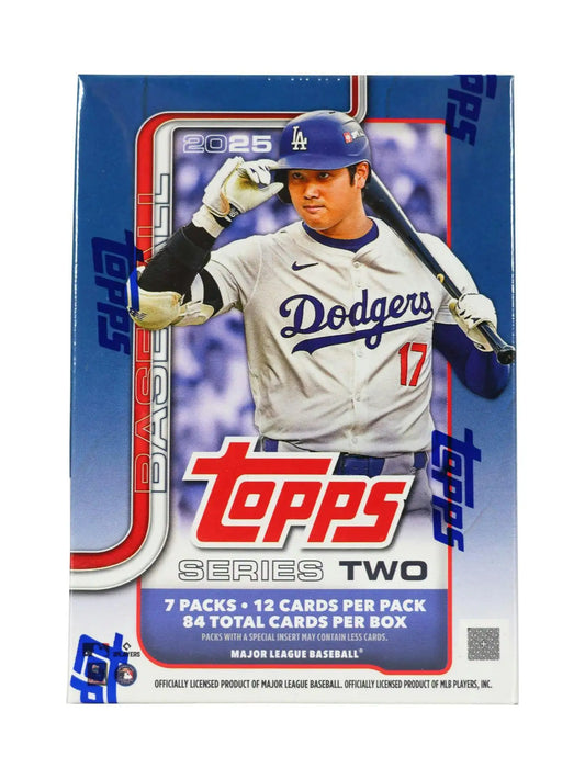 2025 Topps Series 2 Baseball retail exclusive holo foil parallel blaster box