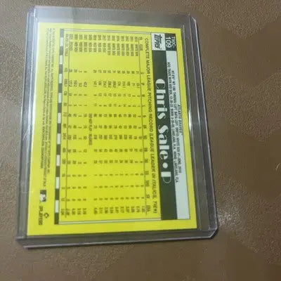 2025 Topps Series 2 Mojo Chris Sale trading card in clear plastic sleeve