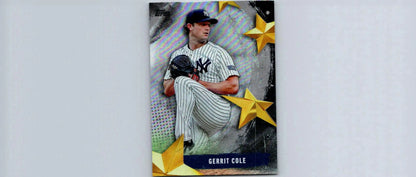 Gerrit Cole Stars of MLB baseball card from 2025 Topps #SMLB-48 featuring Gerrit Cole