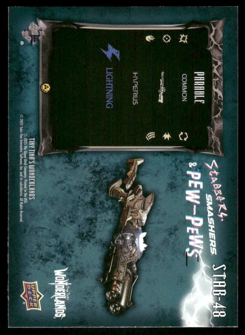 2025 Upper Deck Marvel Wildstorm Hyperius #STBB-48 - Trading Card