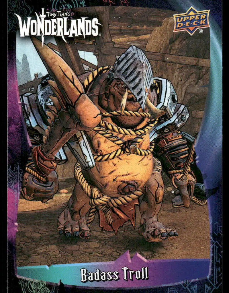 2025 Upper Deck Tiny Tina’s Wonderlands Badass Troll #44 - Trading Card