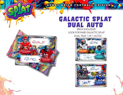 2025 Wild Card Splat Football Cards Breakers Brick Box | Columbia Sports Cards - Sports Card Hobby Boxes