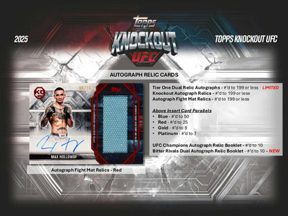 2025 Topps Knockout UFC Hobby Box | Columbia Sports Cards