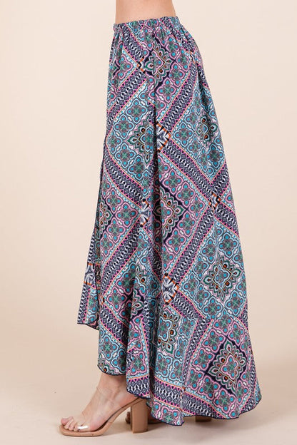 Orange Farm's Tribal Print 2PC Top & Skirt Set USA ??