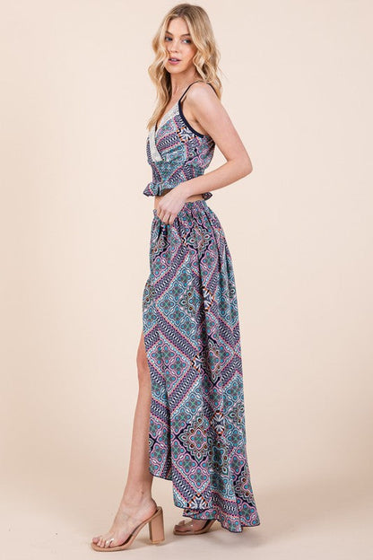 Orange Farm's Tribal Print 2PC Top & Skirt Set USA ??