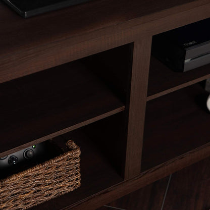 Maxwell Classic 2 Shelf Corner TV Stand for Tvs up to 65 Inches, 58 Inch, Espresso-4