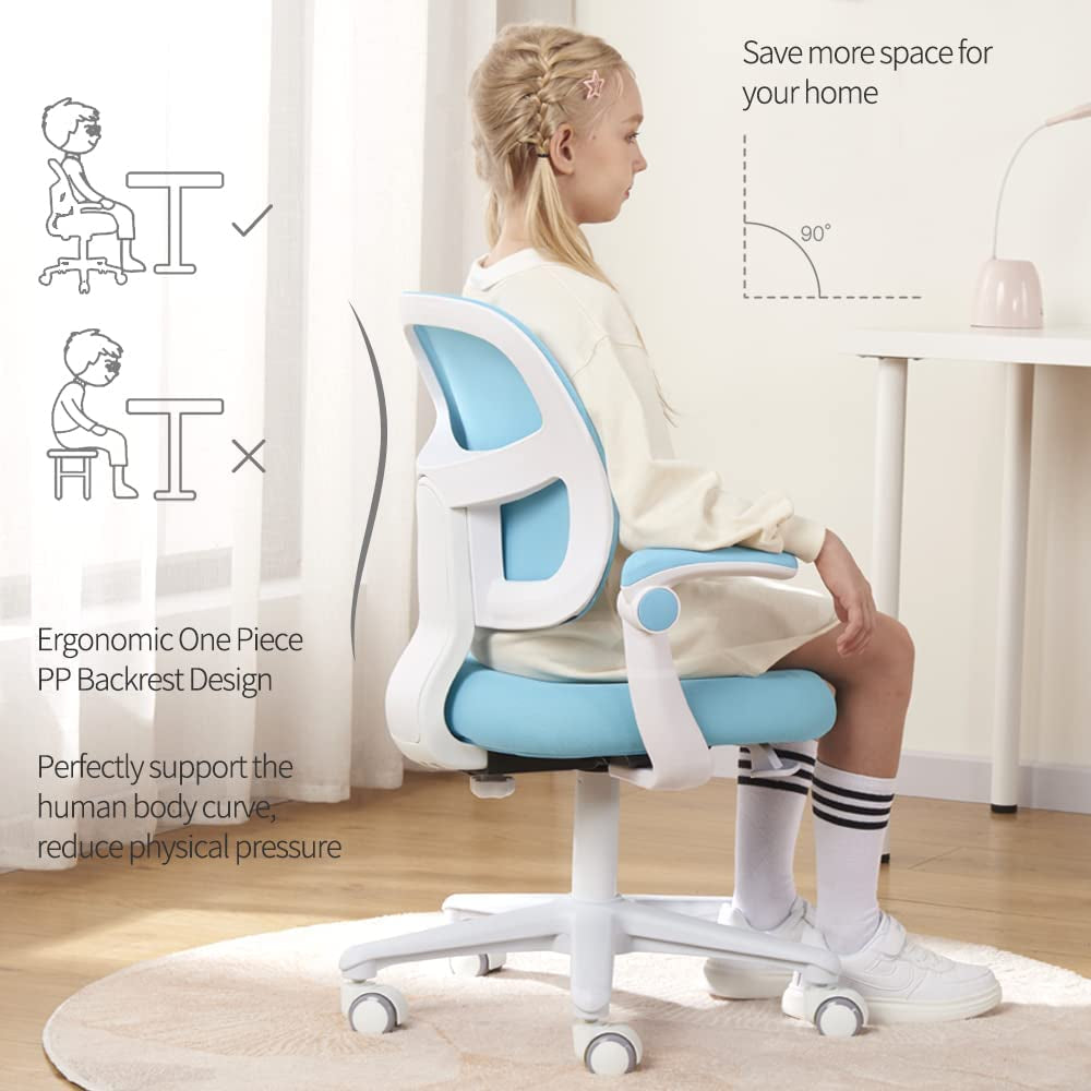 Ergonomic Kids' Study Chair with Height Control-3