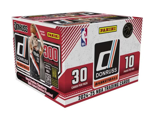 2024-25 Donruss Basketball Hobby Box featuring premium Donruss basketball trading cards