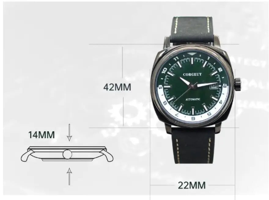 Belt Luminous Waterproof Fashion Casual Mechanical Men’s Watch