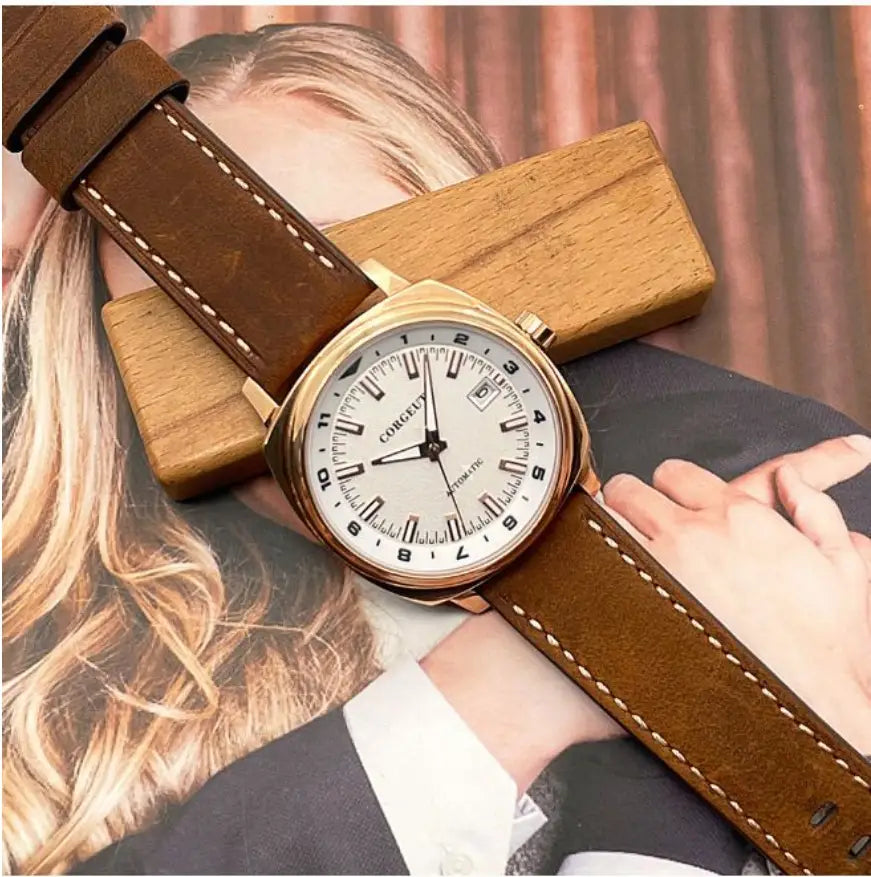 Belt Luminous Waterproof Fashion Casual Mechanical Men’s Watch