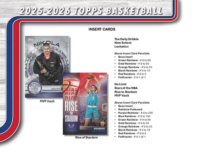 2025-26 Topps Basketball Hobby Jumbo Box